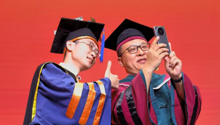 花样毕业！南科大学子自制“传送门”学位帽